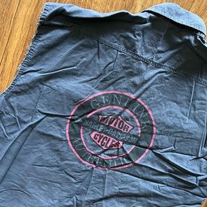vintage harley davidson cutoff shirt